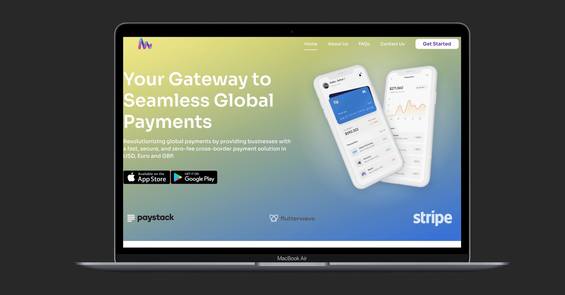 Flowwave Technologies Website Design