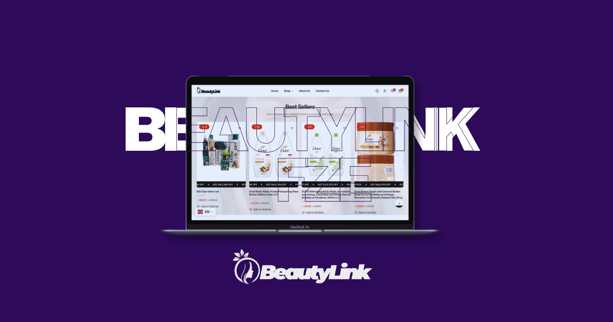 Beautylink Global E-Commerce Store Build
