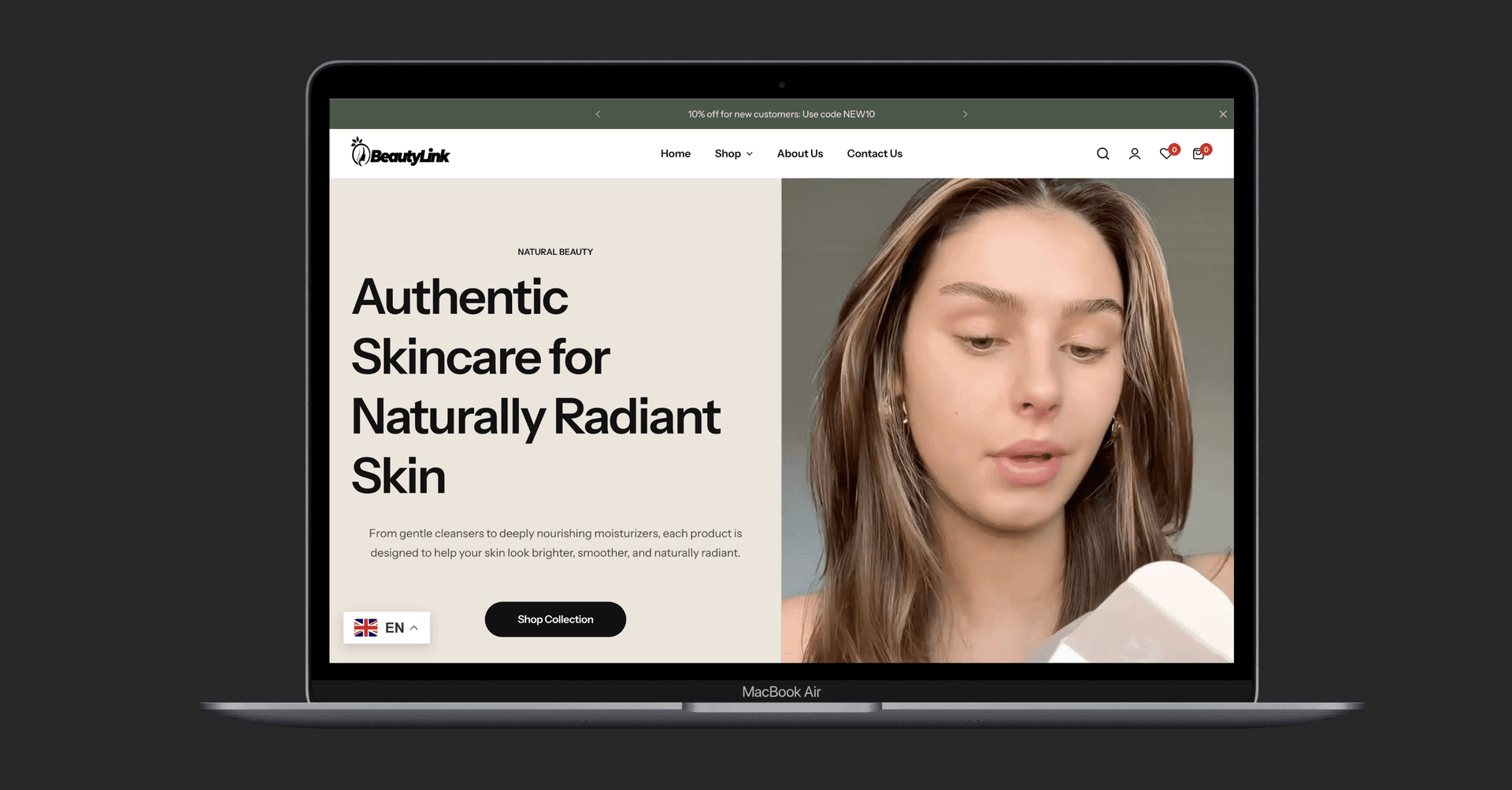 Beautylink Global E-Commerce Store Build